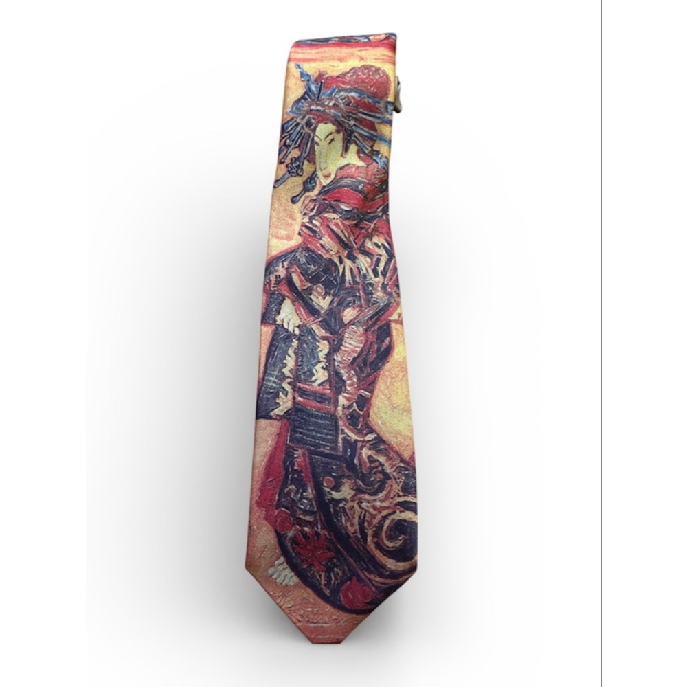 Ralph Marlin Vincent Van Gogh “The Actor” Men’s Tie Art Print 1990